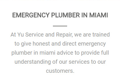 emergency plumber