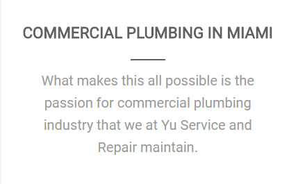 commercial plumbing
